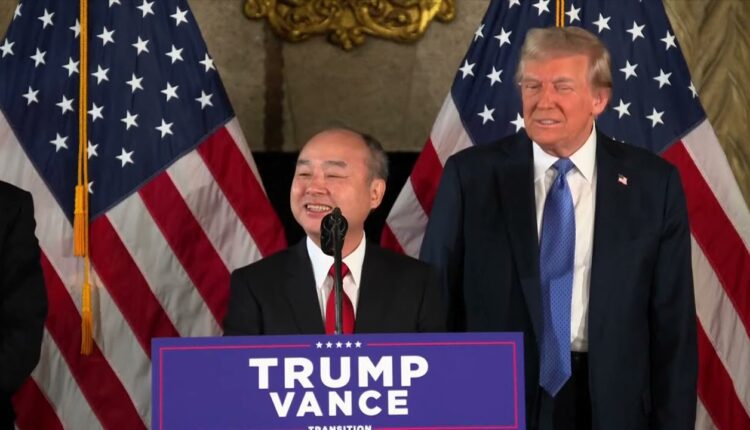 Softbank Pledges $100B Investment in U.S. AI Infrastructure Under Trump