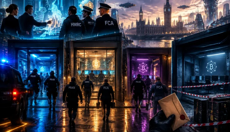 UK agencies target suspected illegal peer-to-peer crypto trading in London