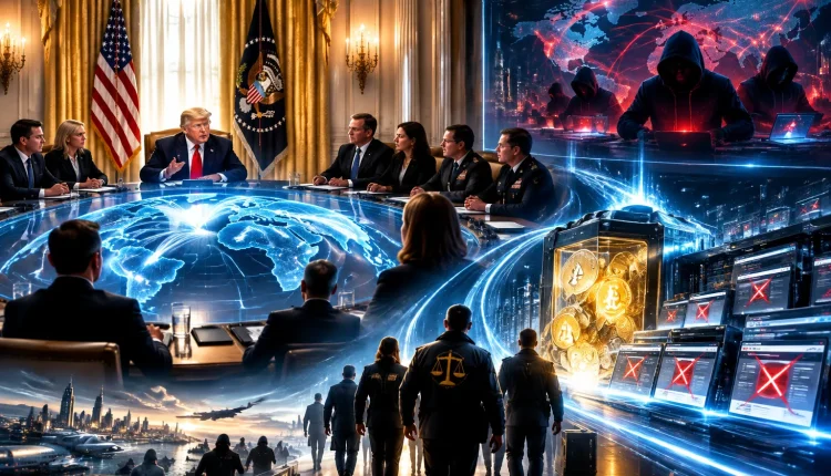 Trump highlights U.S. crackdown on overseas crypto scams at White House cybercrime roundtable